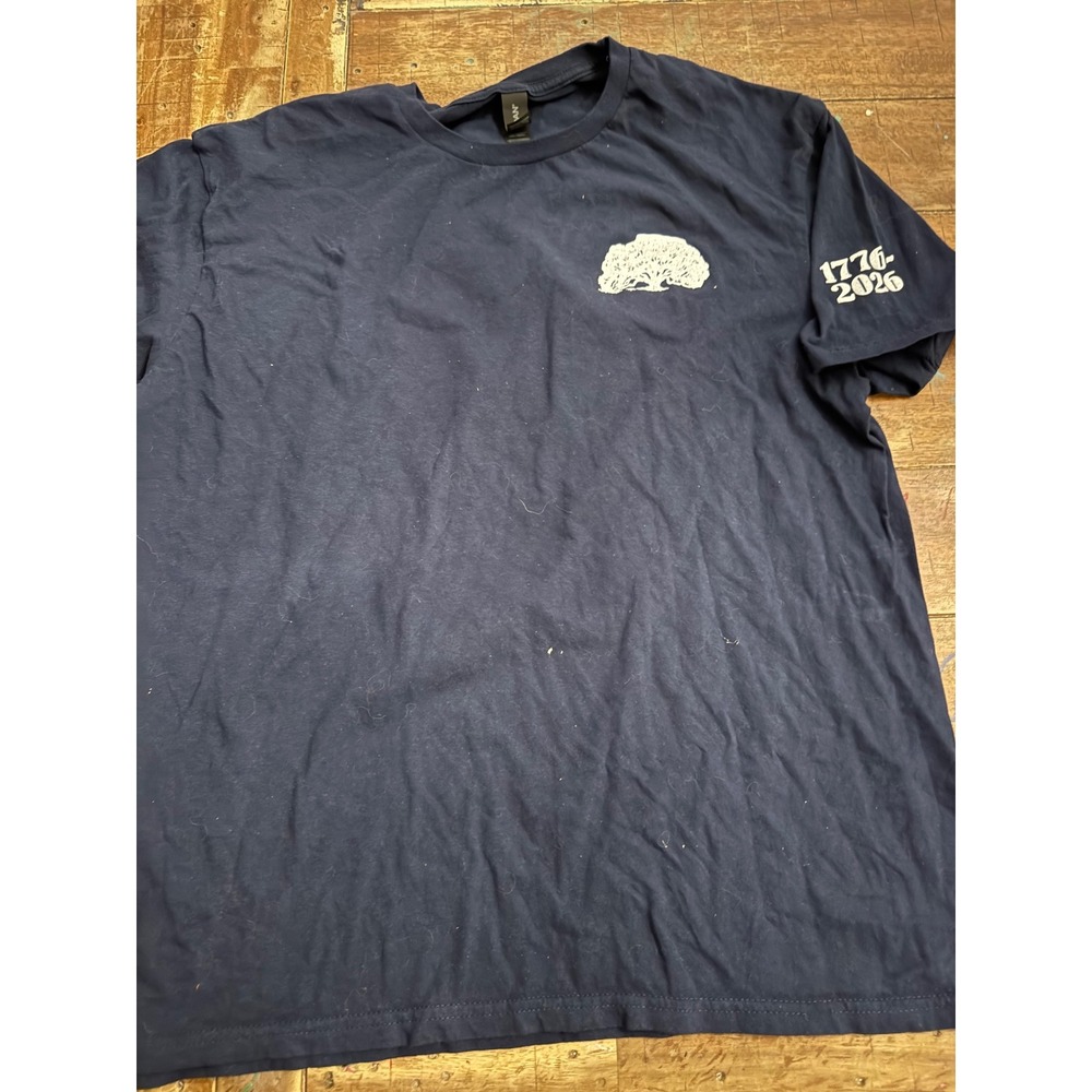 Mens Grand Hotel 250 Years Free 1776-2026 Associate Appreciation T-Shirt Large